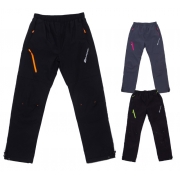 Dětské šusťákové kalhoty s fleecem