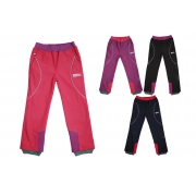 Dívčí softshellové kalhoty